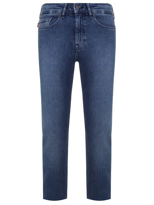 Джинсы Slim Fit хлопковые BOSS