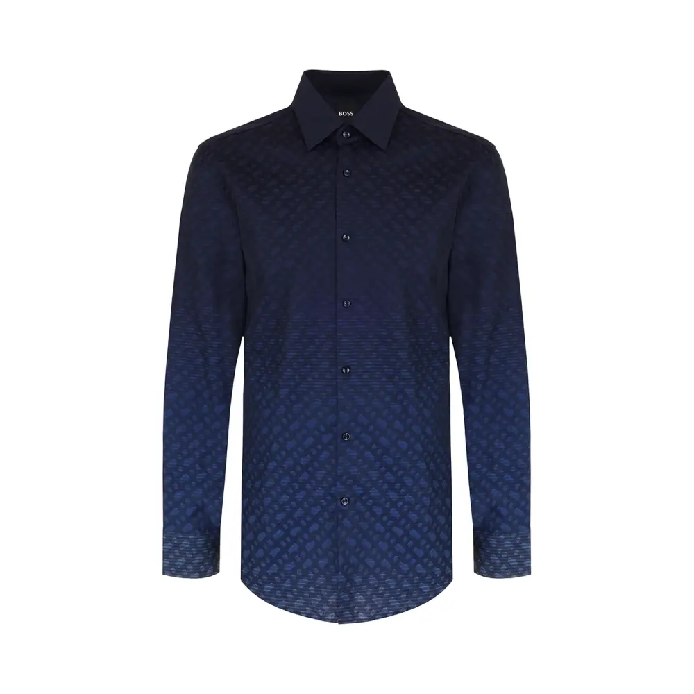 Рубашка Slim Fit хлопковая