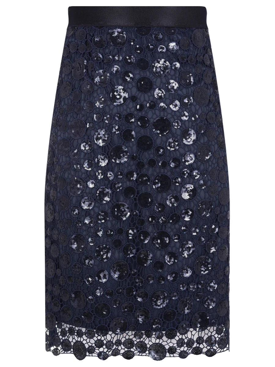 Юбка с пайетками