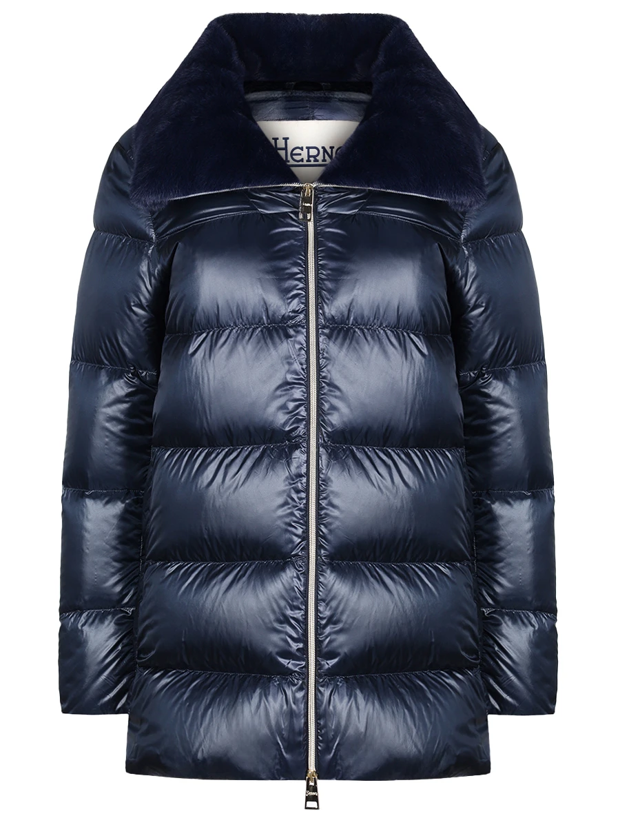 Пуховик стеганый