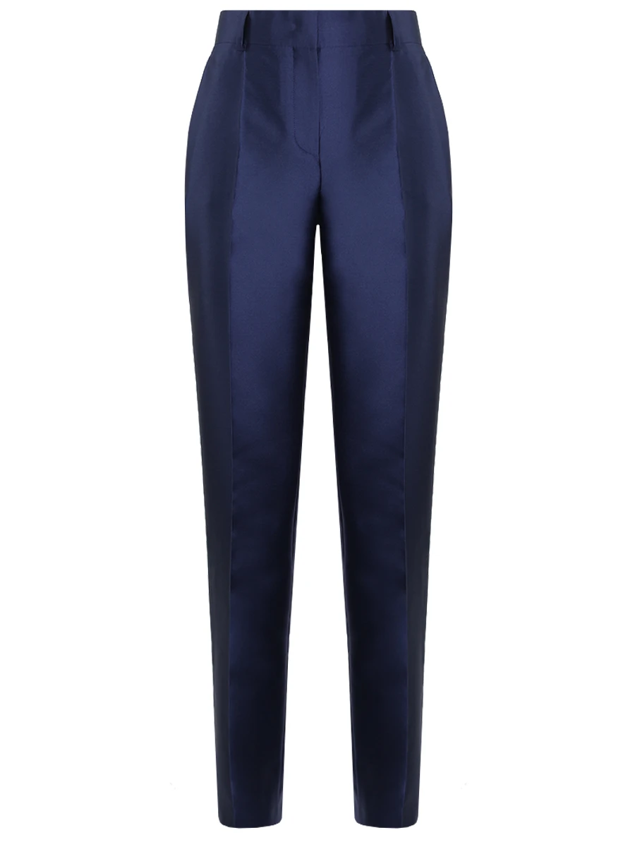 Брюки однотонные