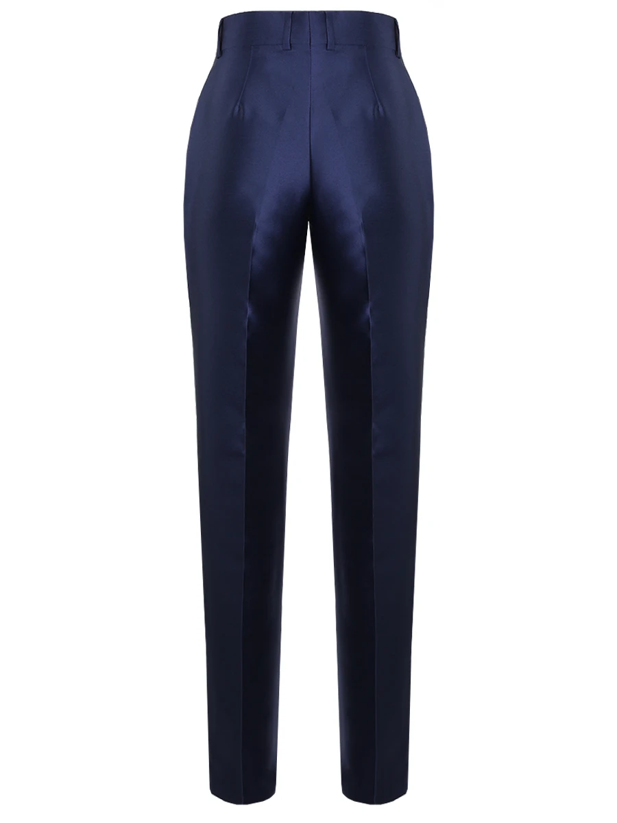 Брюки однотонные