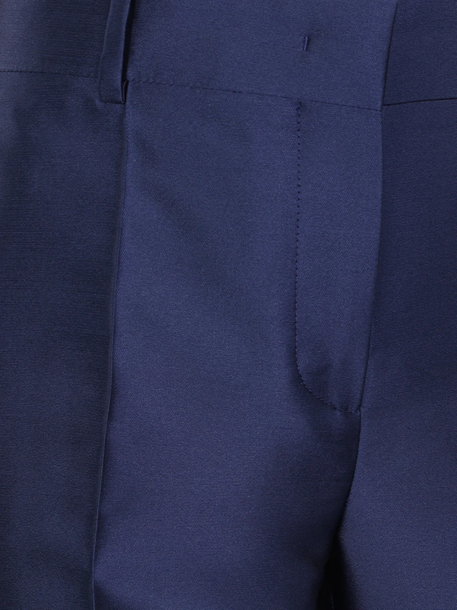 Брюки однотонные