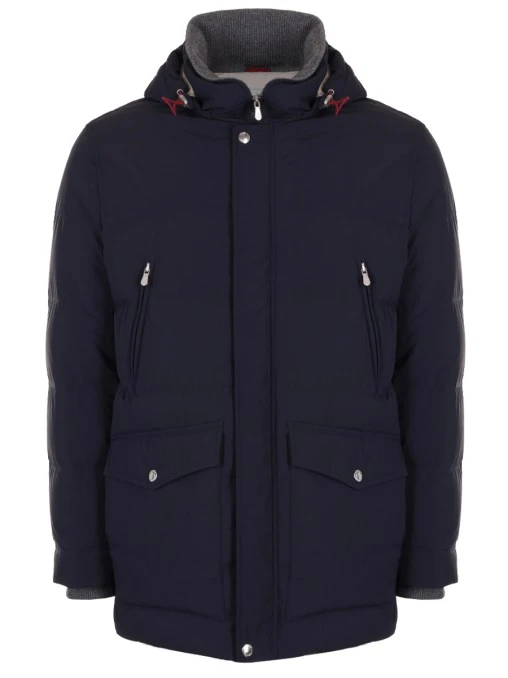Пуховик стеганый BRUNELLO CUCINELLI
