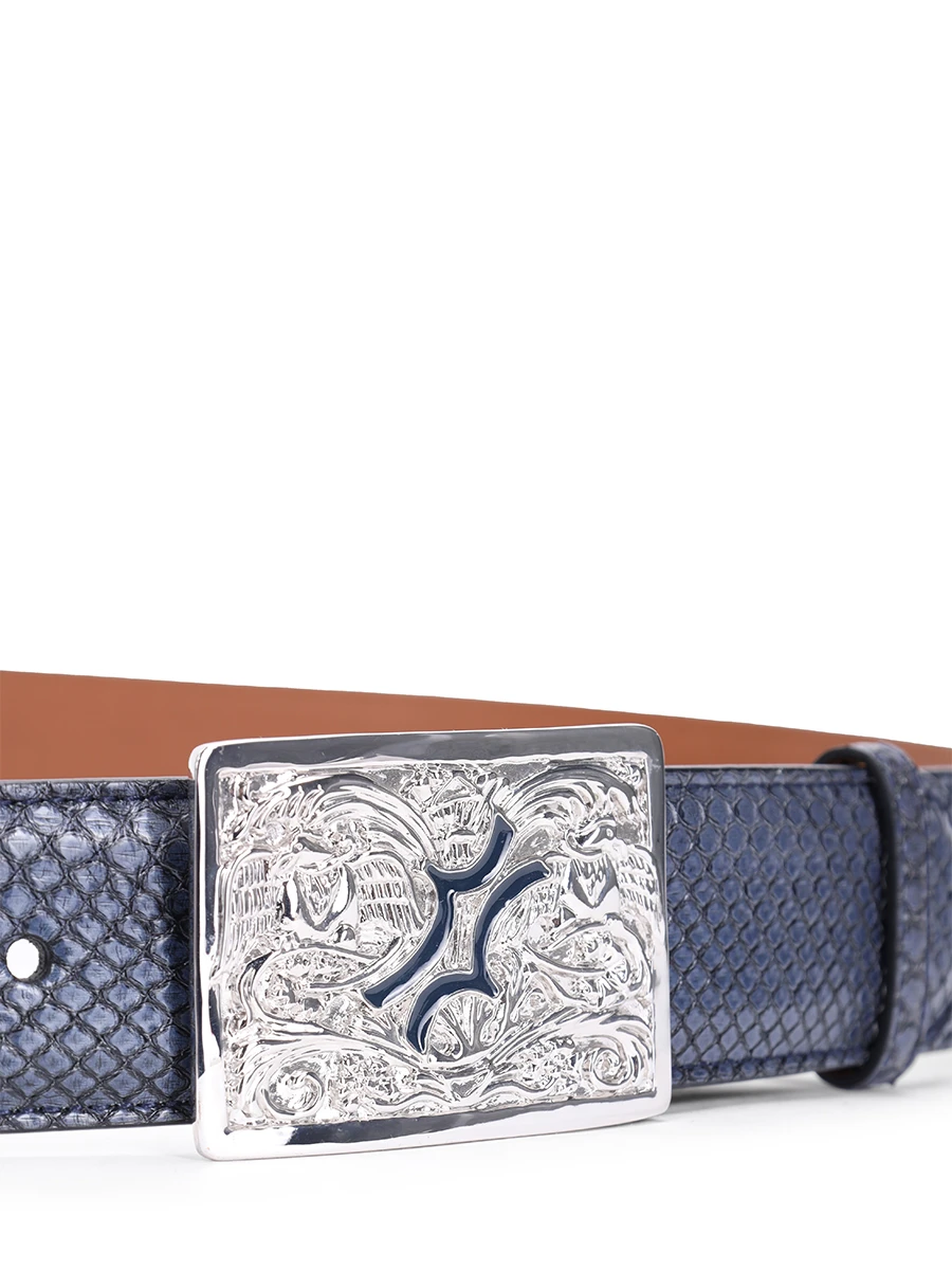 Ремень из кожи питона