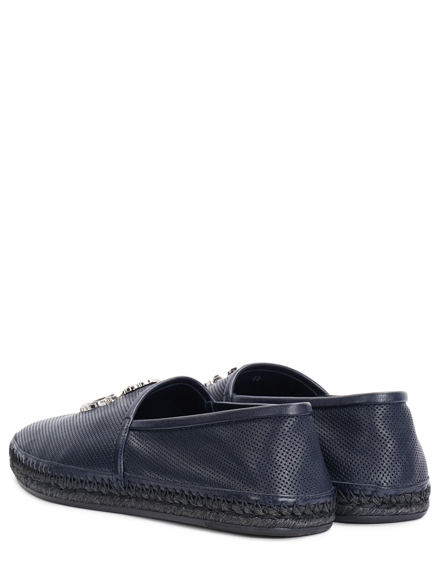 Эспадрильи кожаные