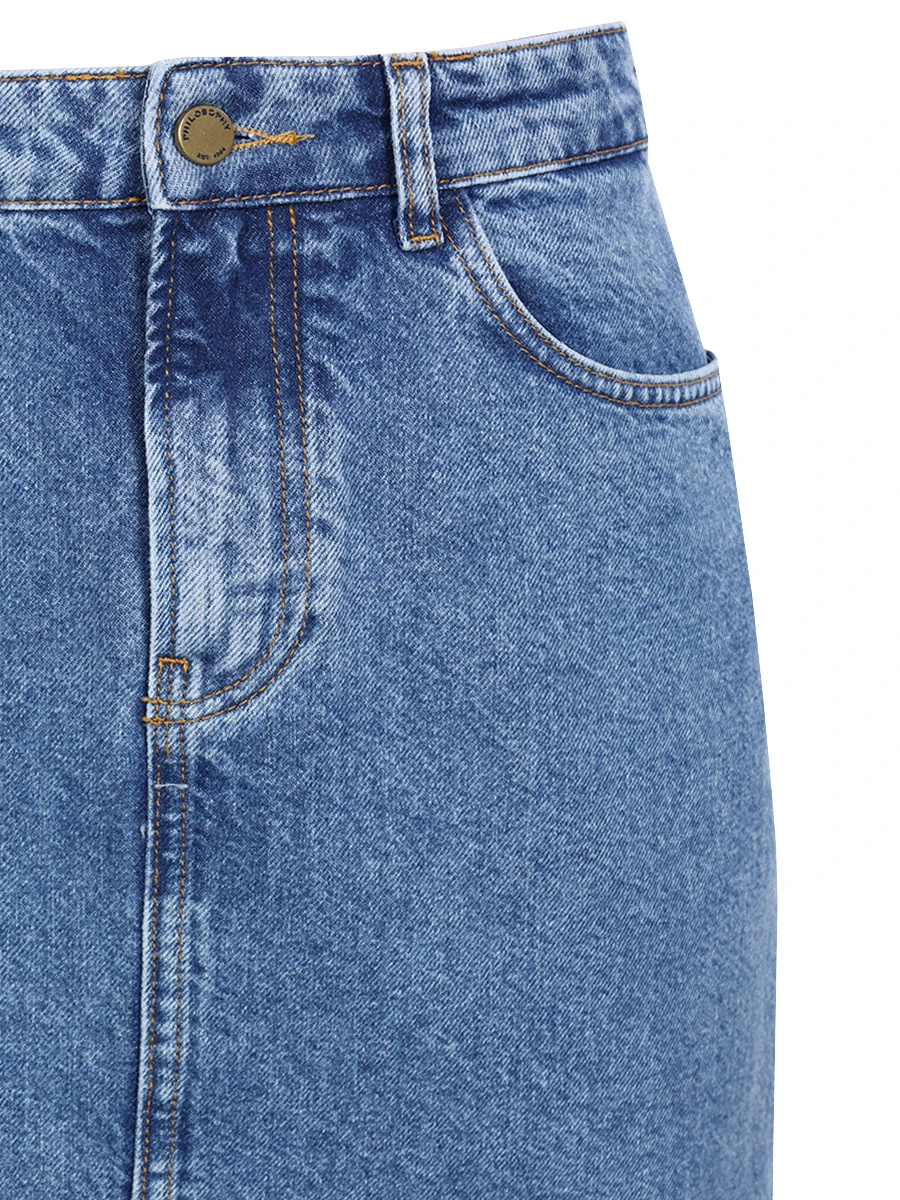 Юбка джинсовая