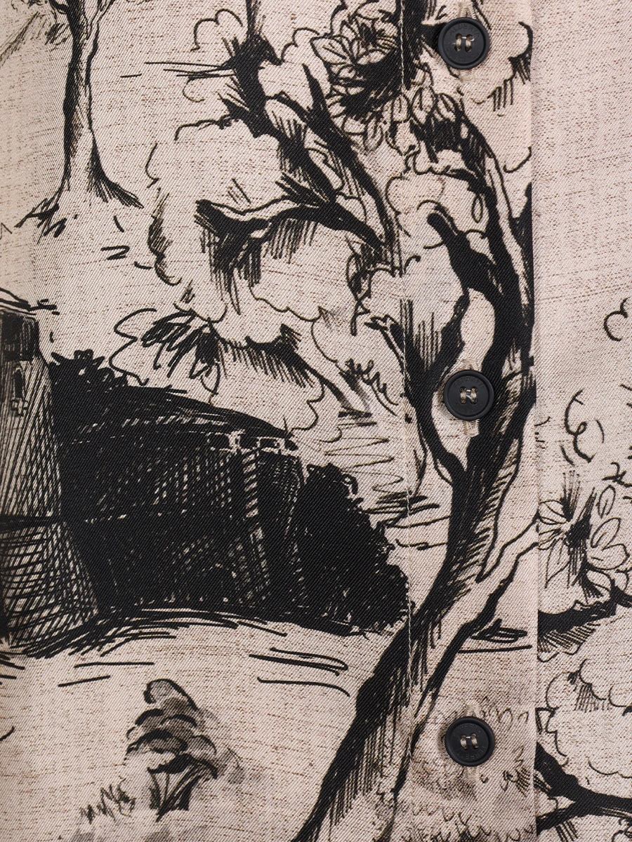 Блуза шелковая