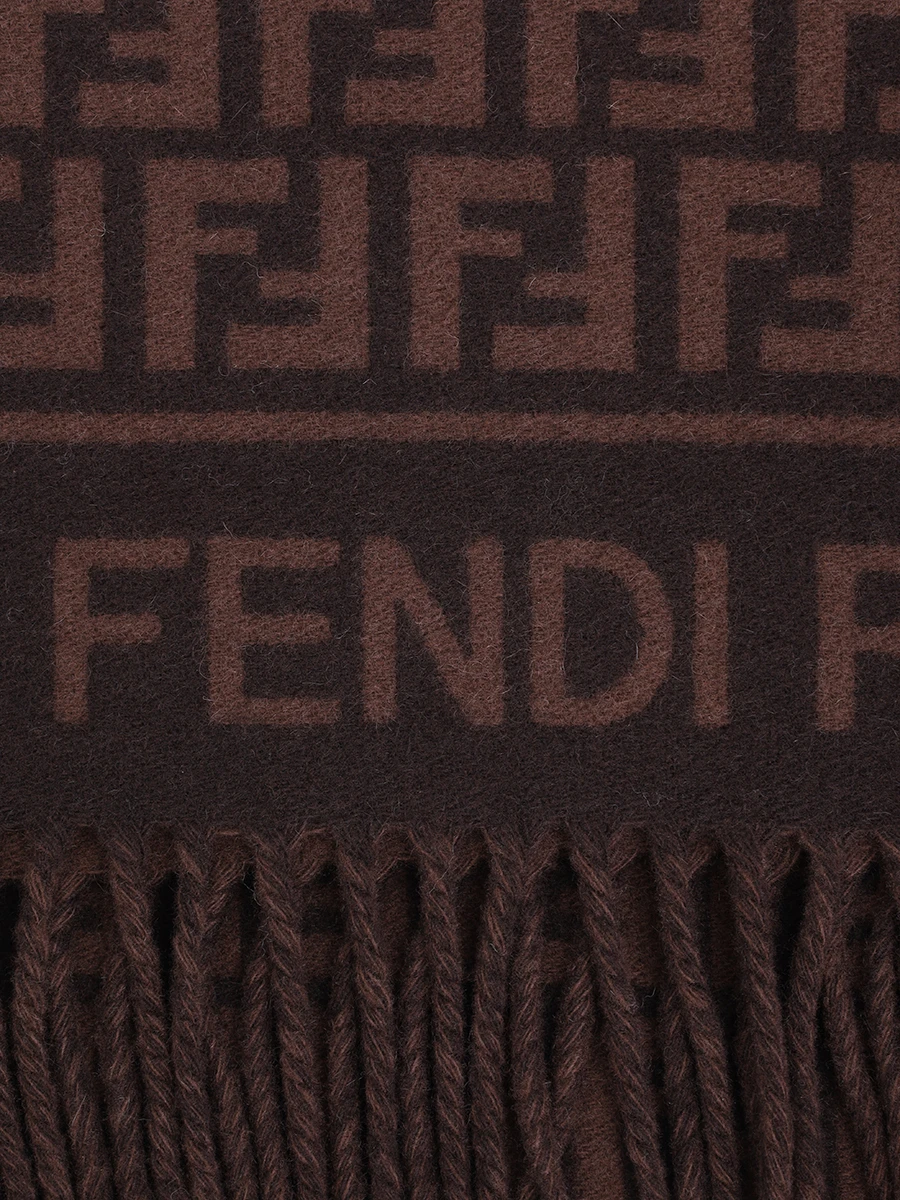 Шарф шерстяной Fendi Roma