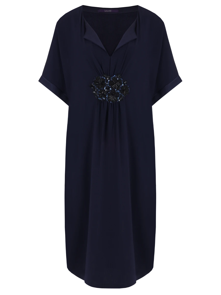 Платье однотонное