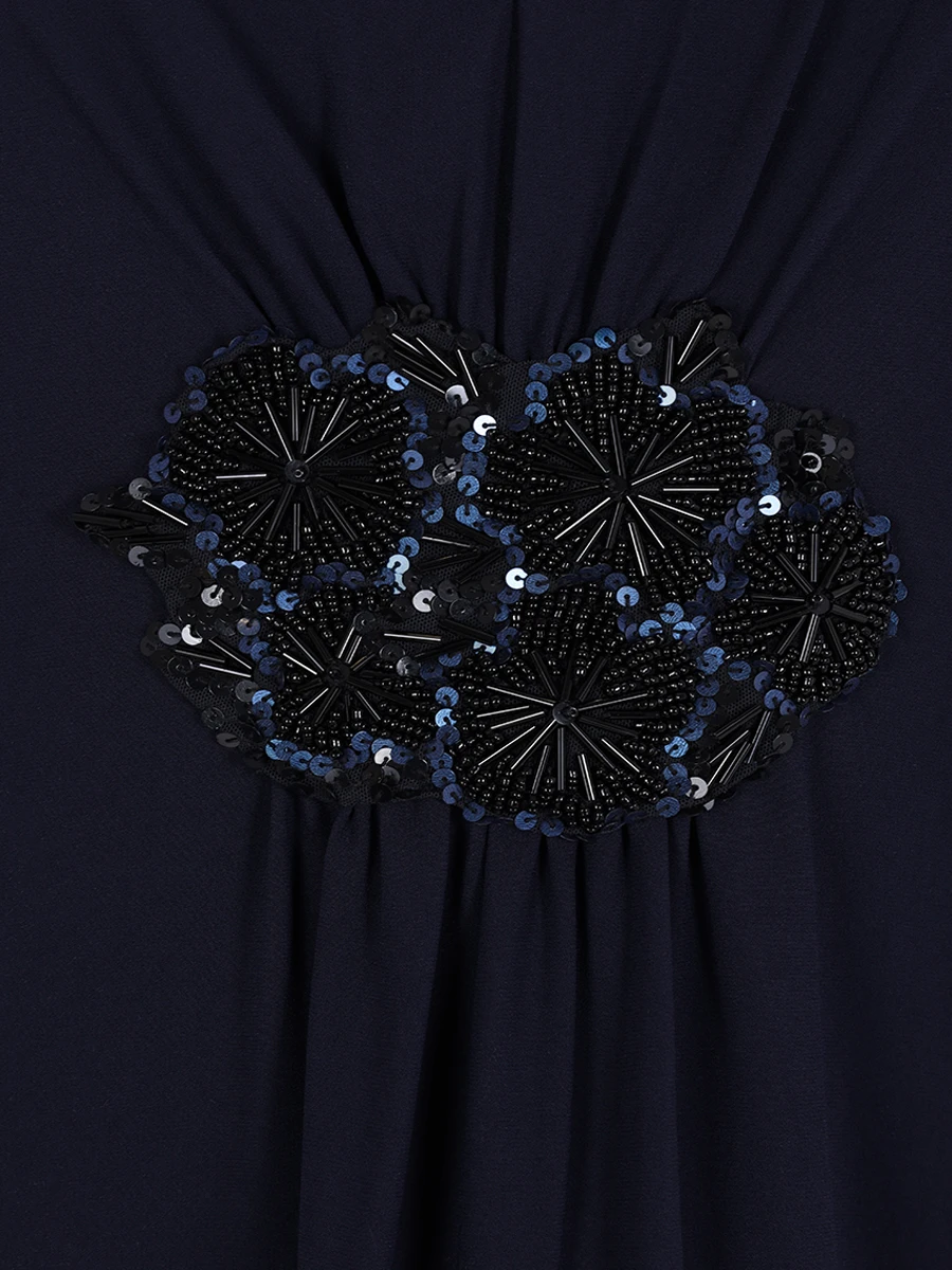 Платье однотонное