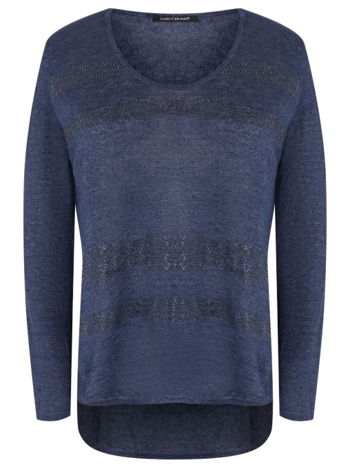 Джемпер льняной LUISA CERANO