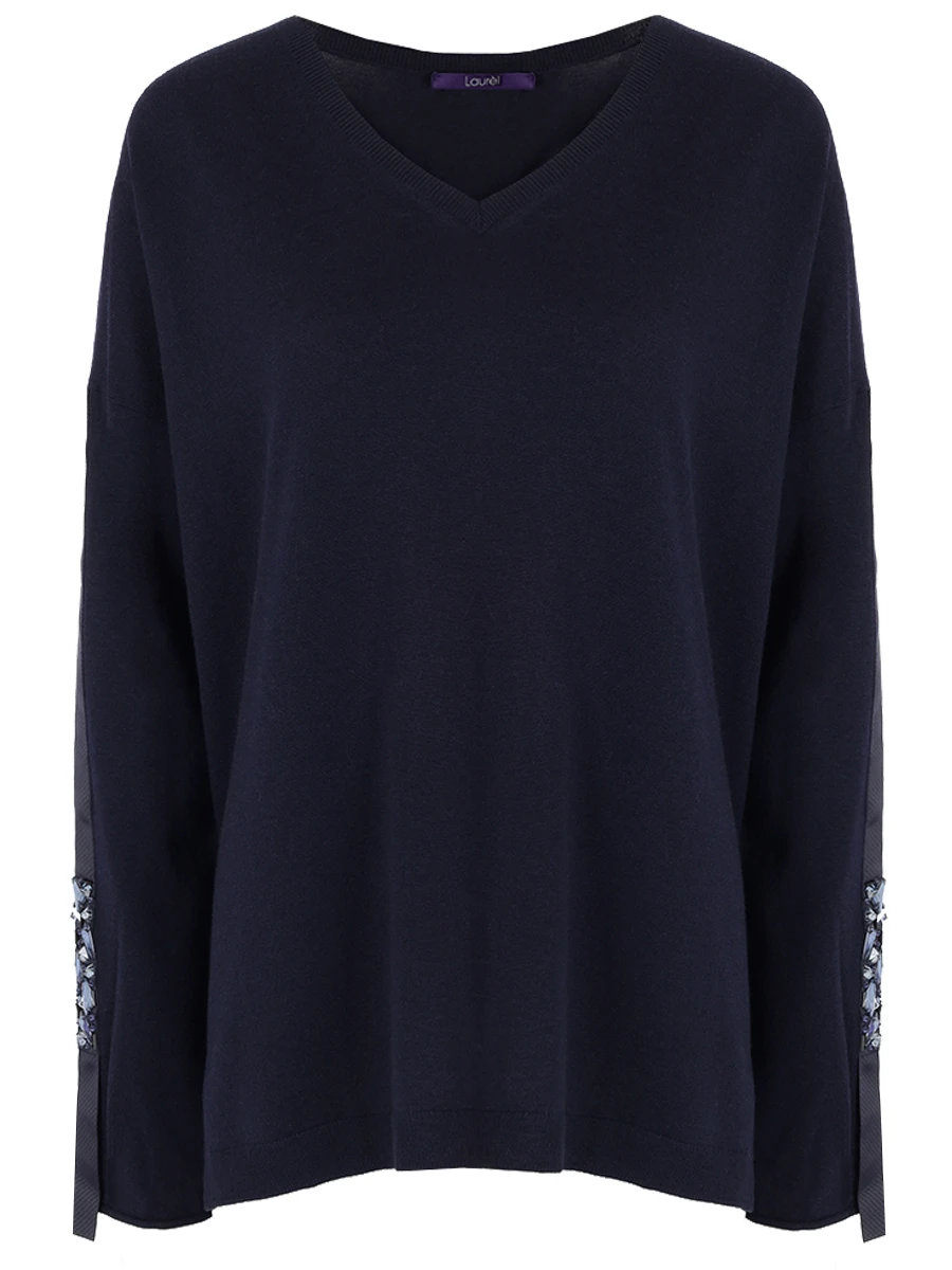 Пуловер однотонный