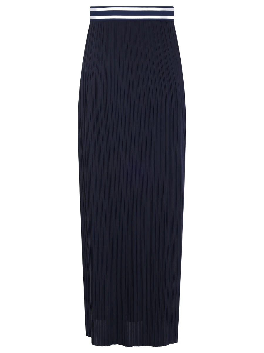 Юбка-плиссе однотонная