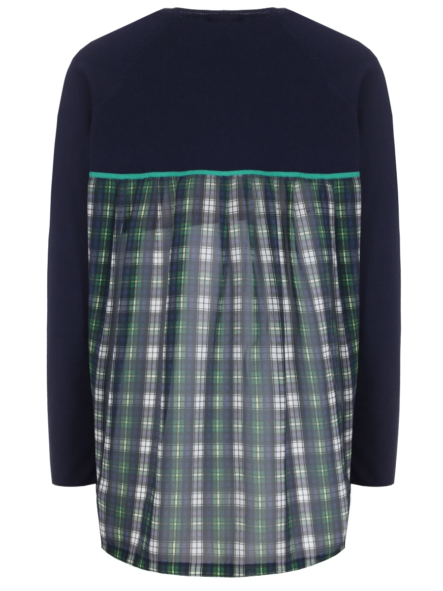 Джемпер комбинированный