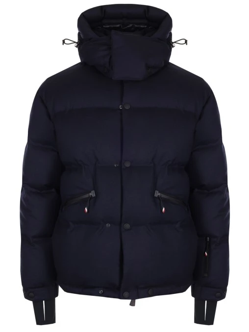 Пуховик шерстяной MONCLER