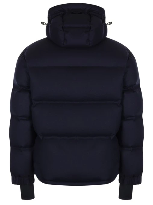 Пуховик шерстяной MONCLER