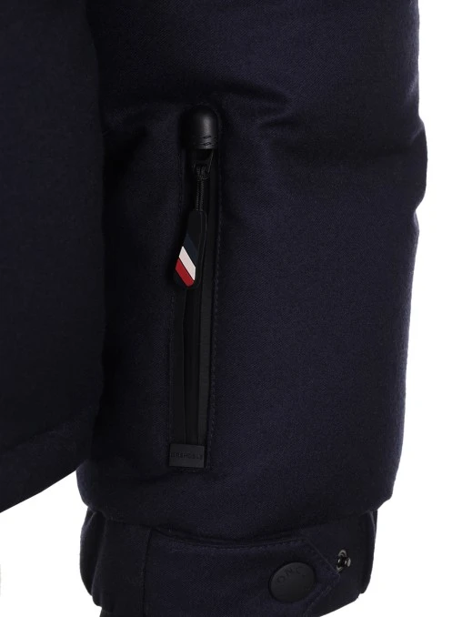 Пуховик шерстяной MONCLER