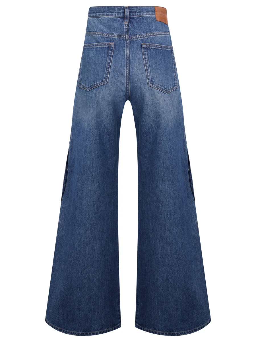 Джинсы хлопковые