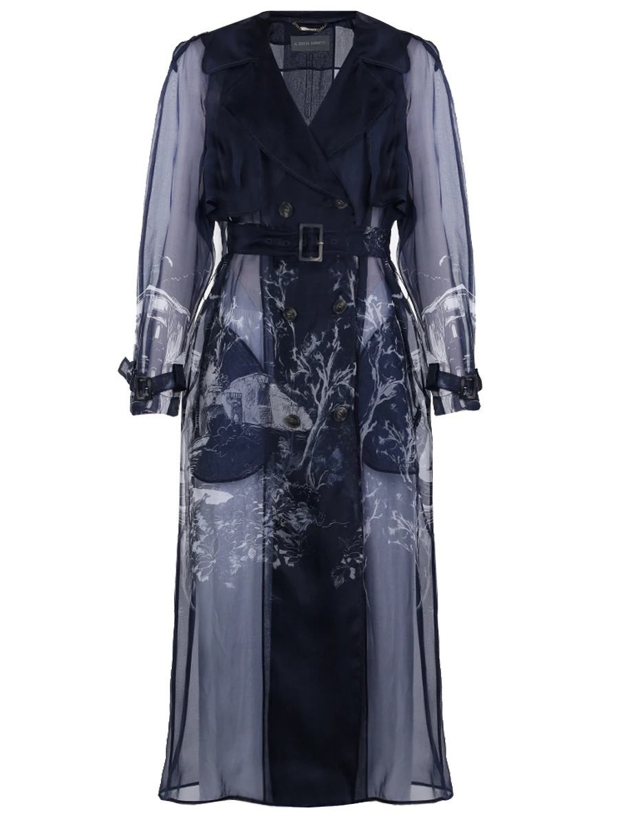 Тренч шелковый