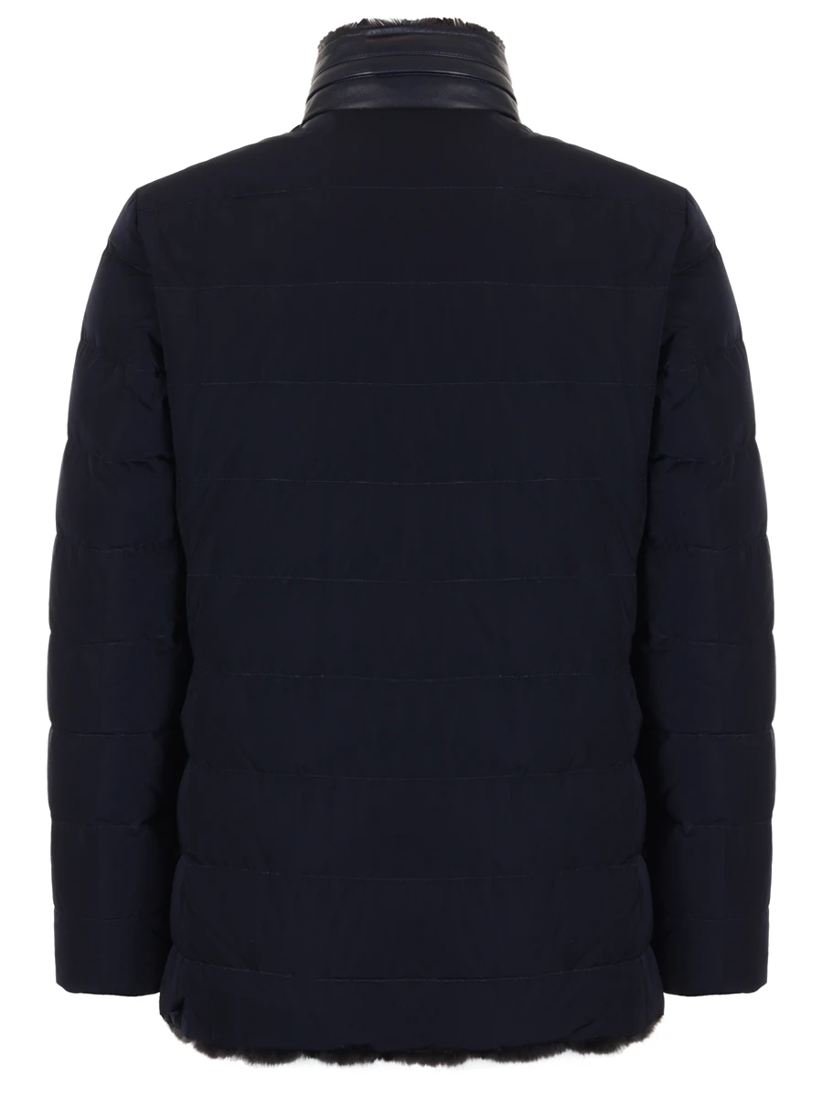 Куртка с меховой отделкой