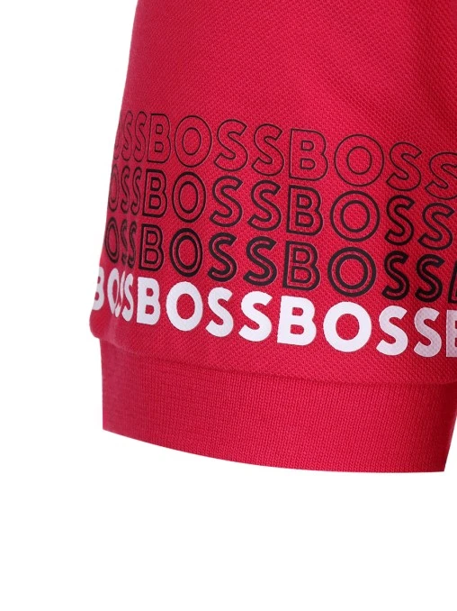 Поло Regular Fit хлопковое BOSS