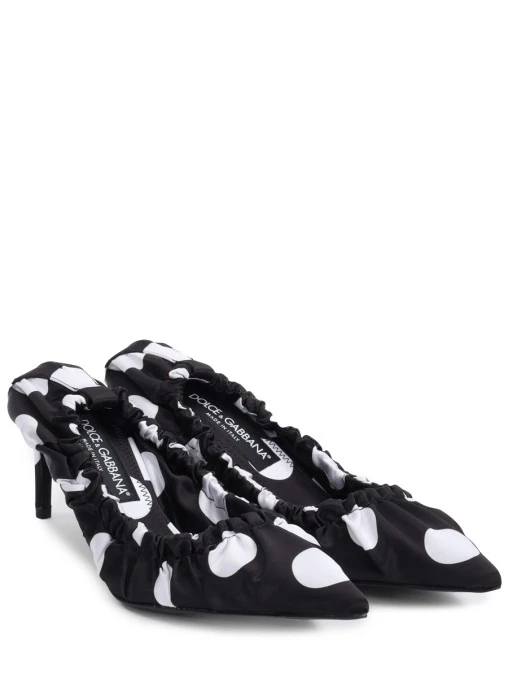 Туфли текстильные DOLCE & GABBANA