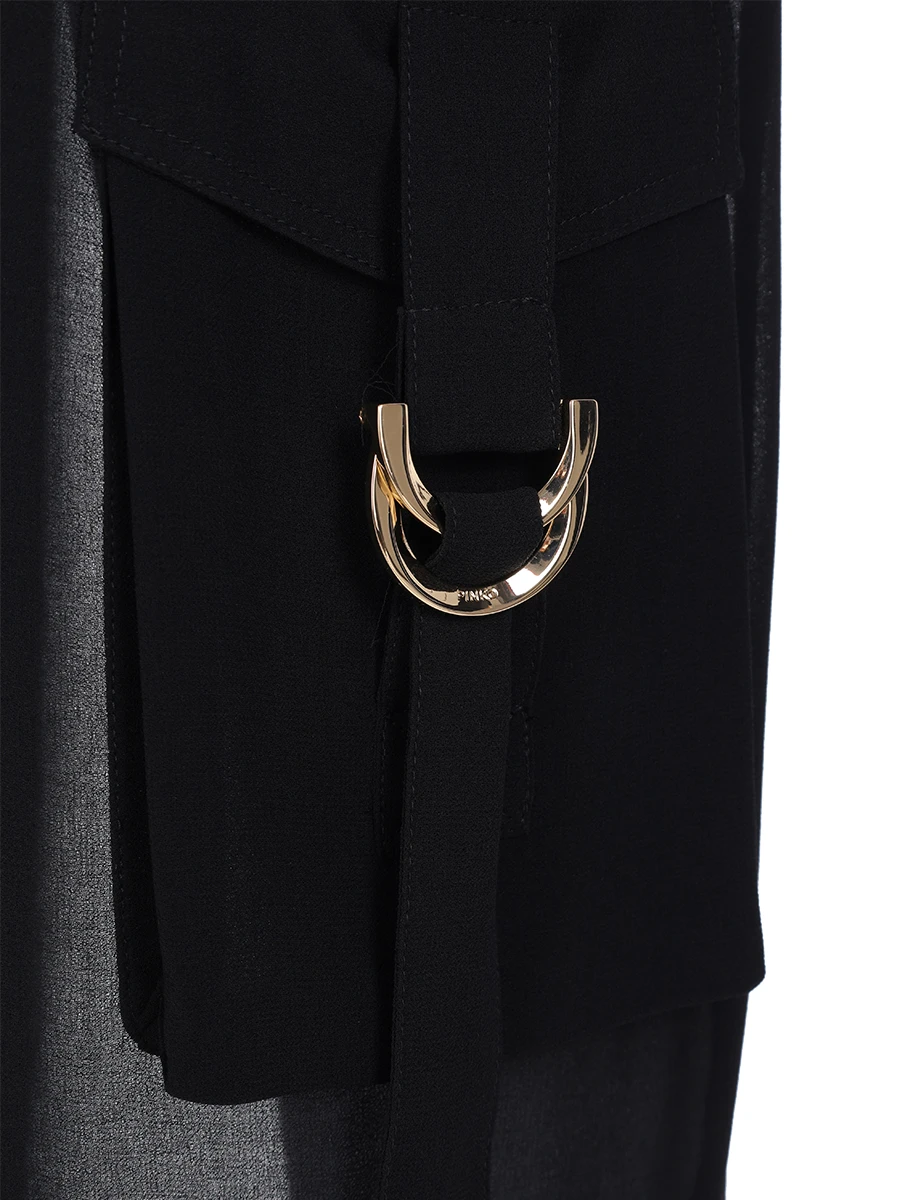 Брюки-карго однотонные