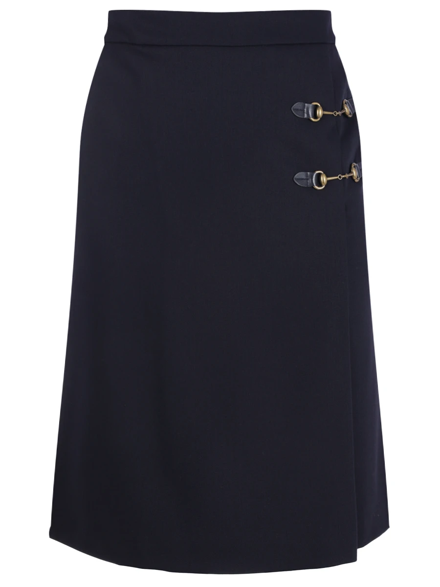 Юбка однотонная