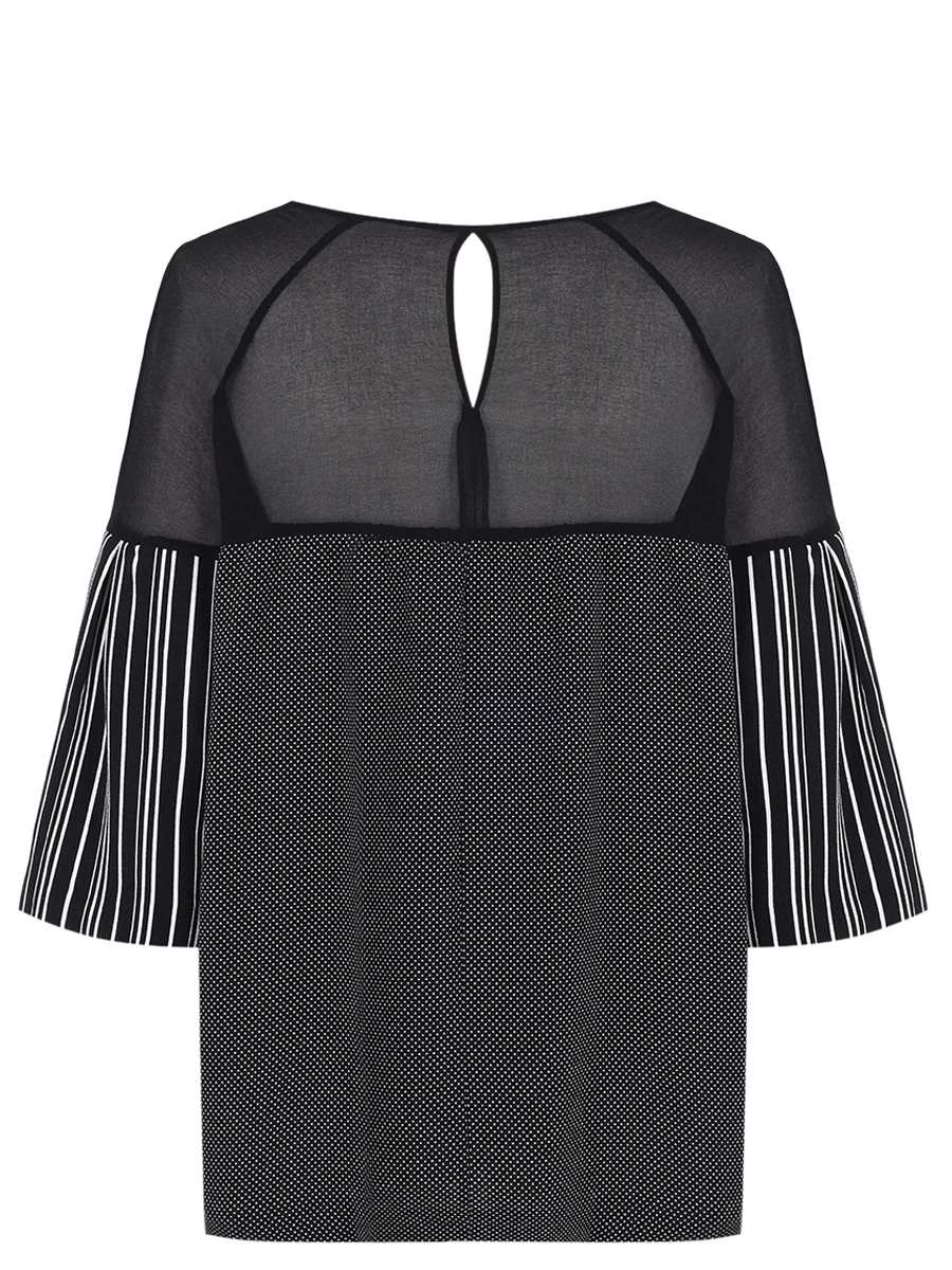 Блуза комбинированная