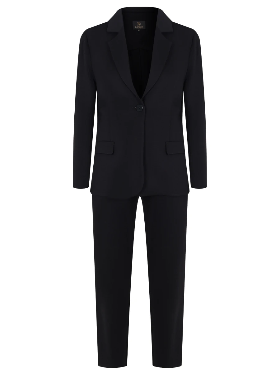 Костюм однотонный