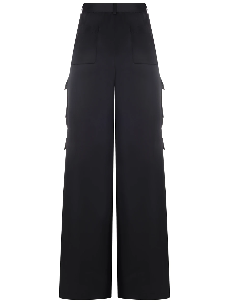 Брюки-карго однотонные