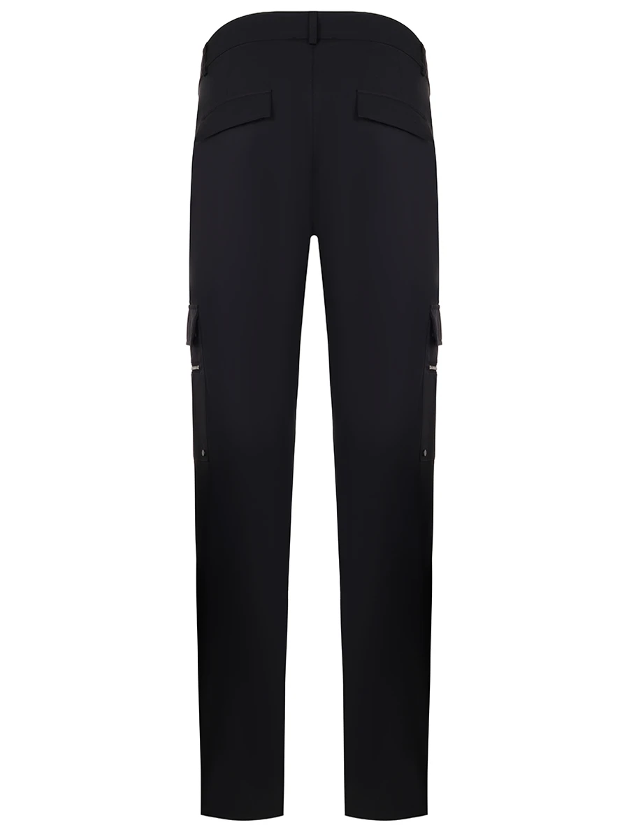 Брюки-карго однотонные