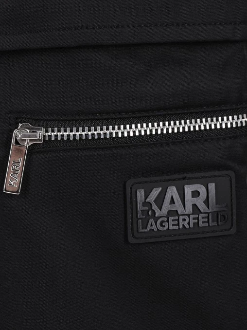 Брюки-карго однотонные KARL LAGERFELD