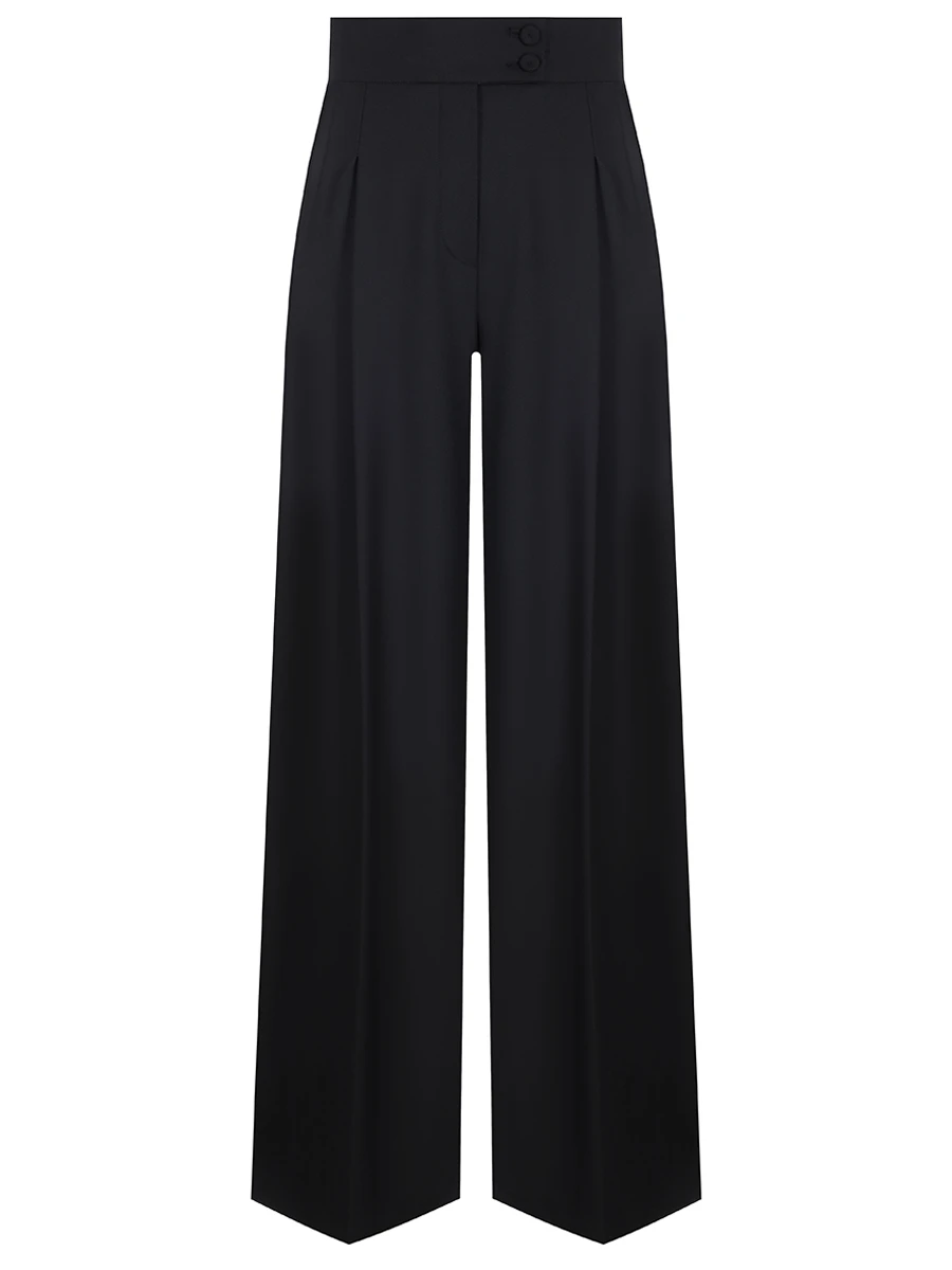 Брюки однотонные