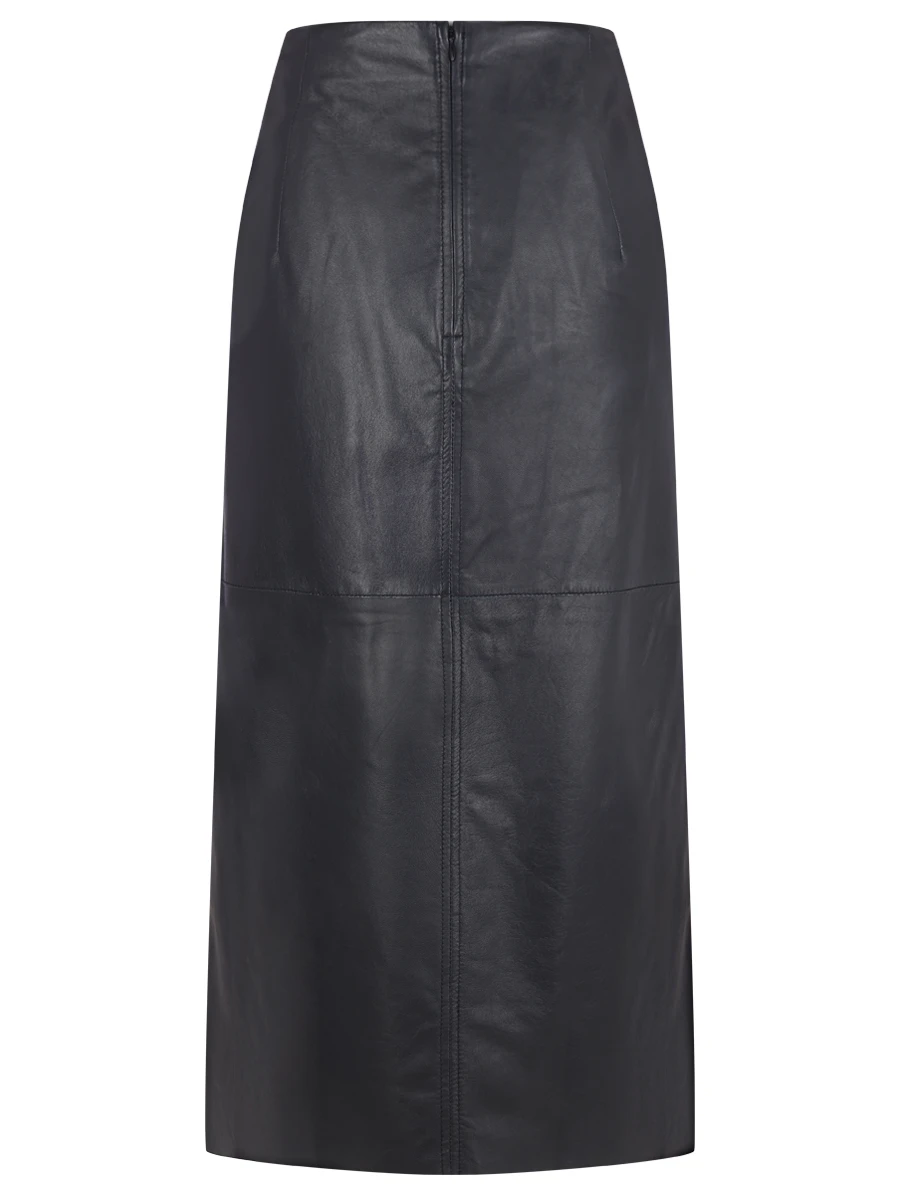 Юбка кожаная