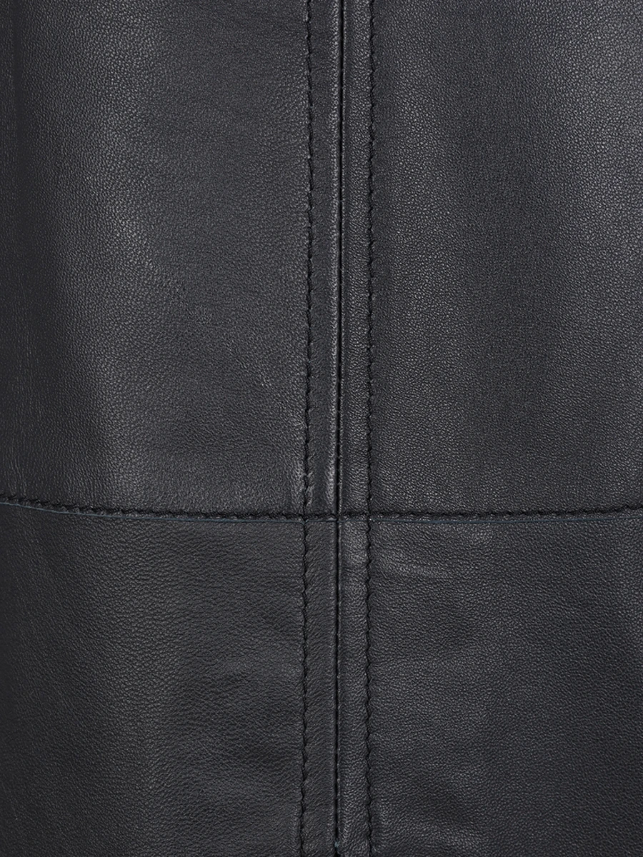 Юбка кожаная