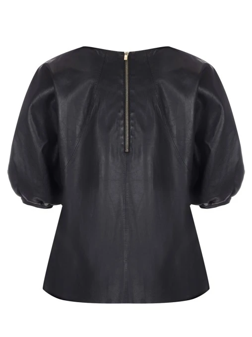 Блуза кожаная RIANI
