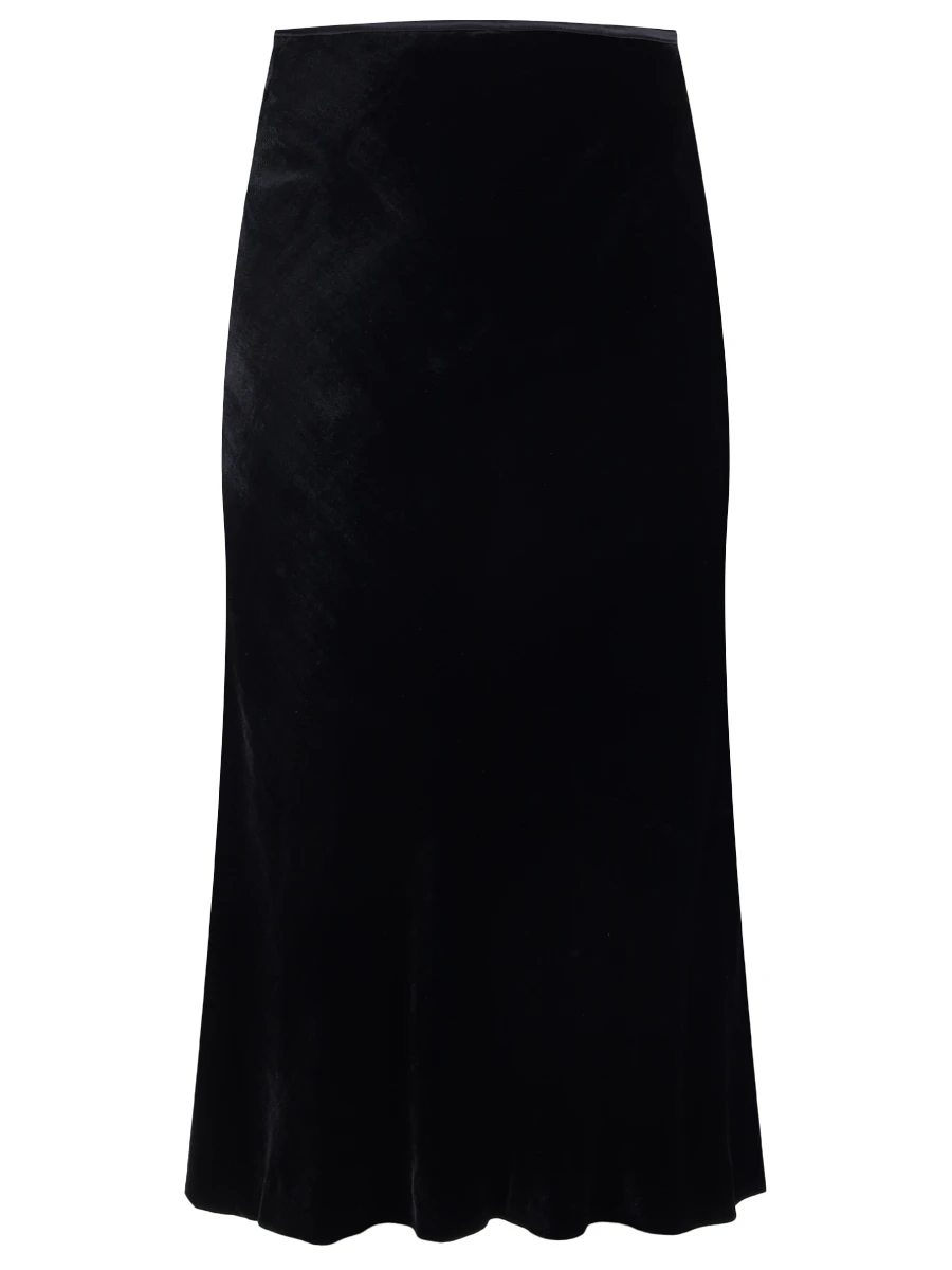 Юбка бархатная