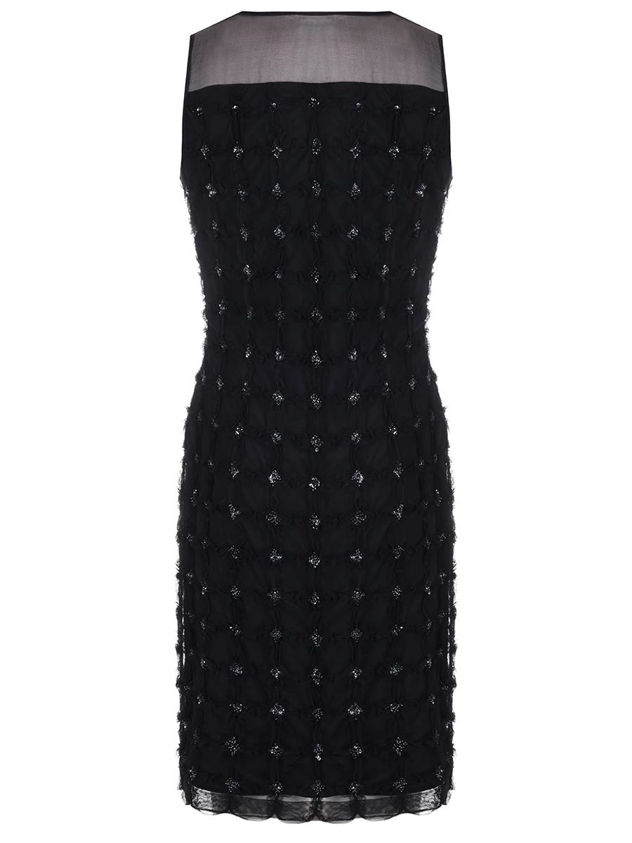 Платье с бисером и пайетками