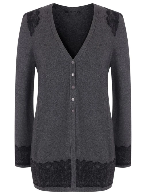 Кардиган шерстяной LUISA CERANO