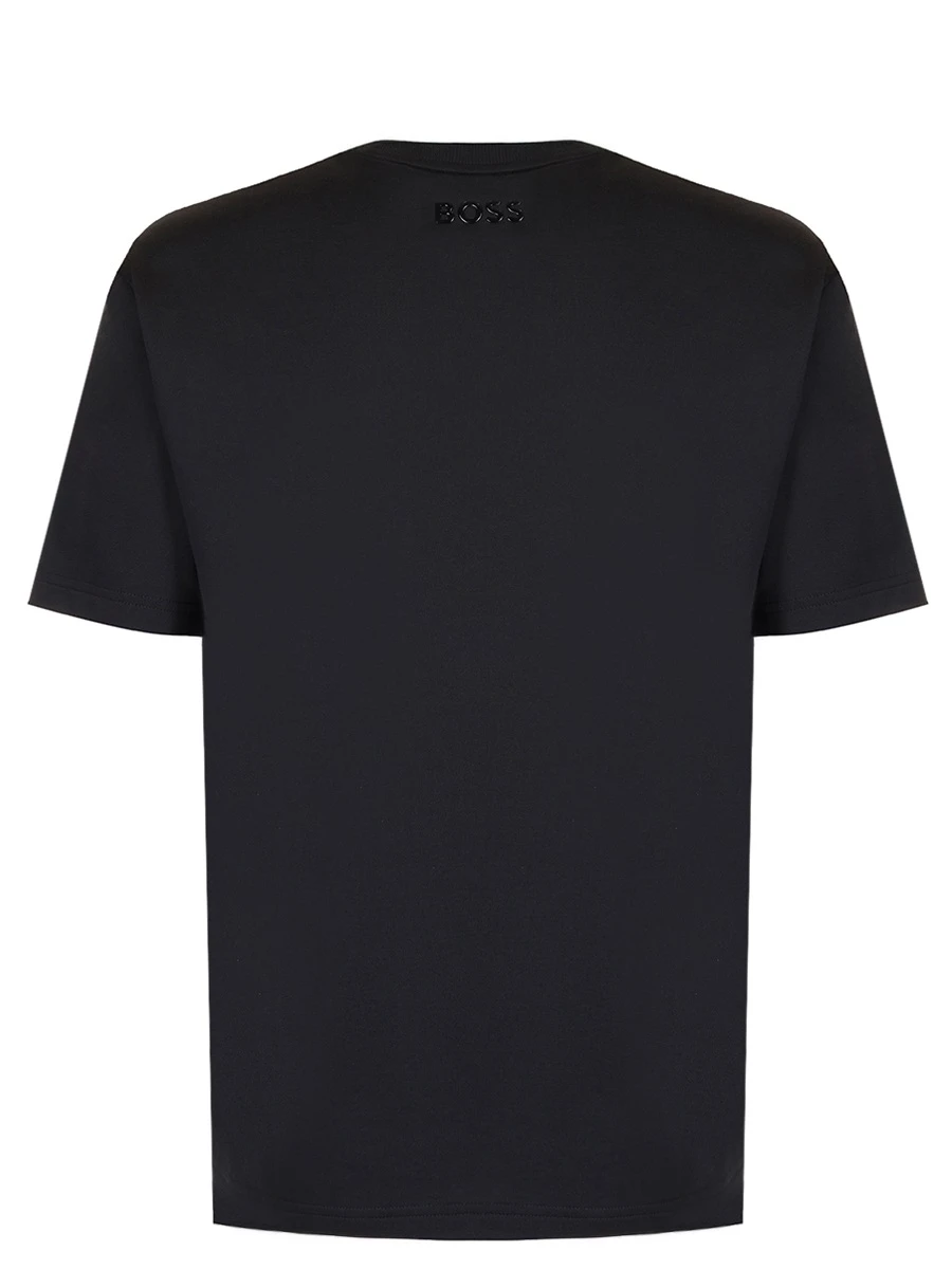 Футболка черная, по изд черн BOSS