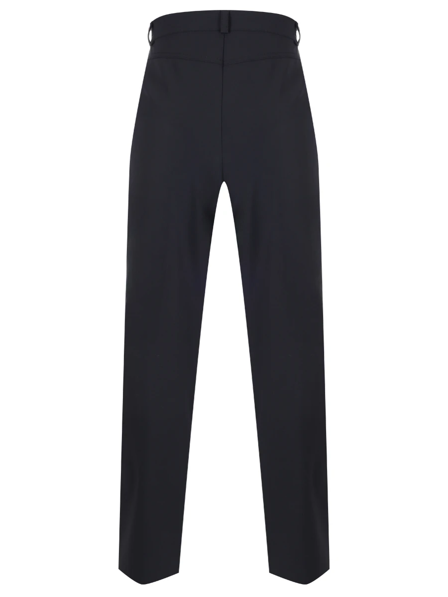 Брюки однотонные