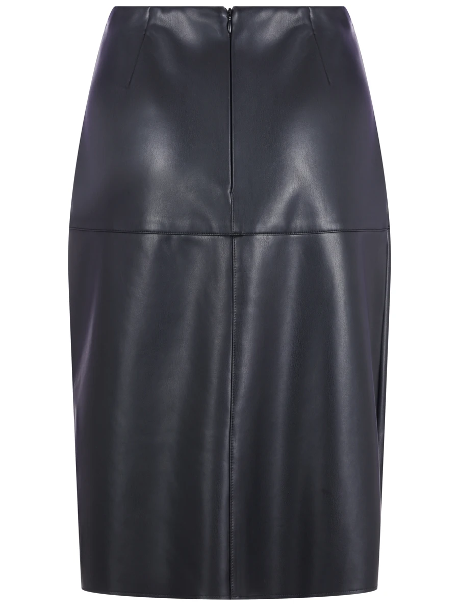 Юбка из экокожи