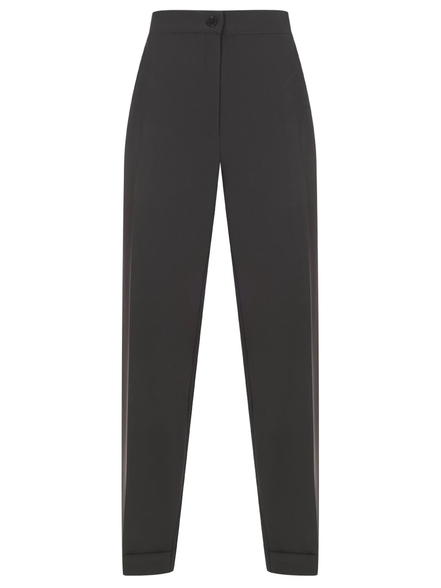 Брюки однотонные