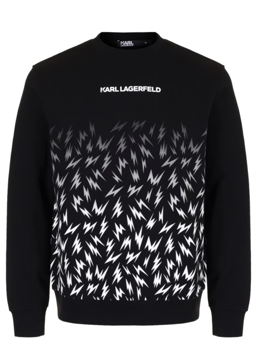 Толстовка хлопковая KARL LAGERFELD