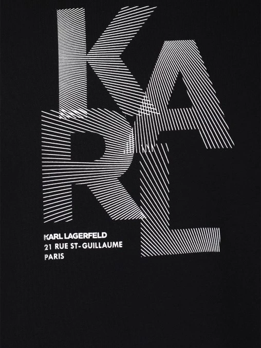 Толстовка хлопковая KARL LAGERFELD