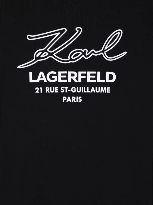 Толстовка хлопковая KARL LAGERFELD
