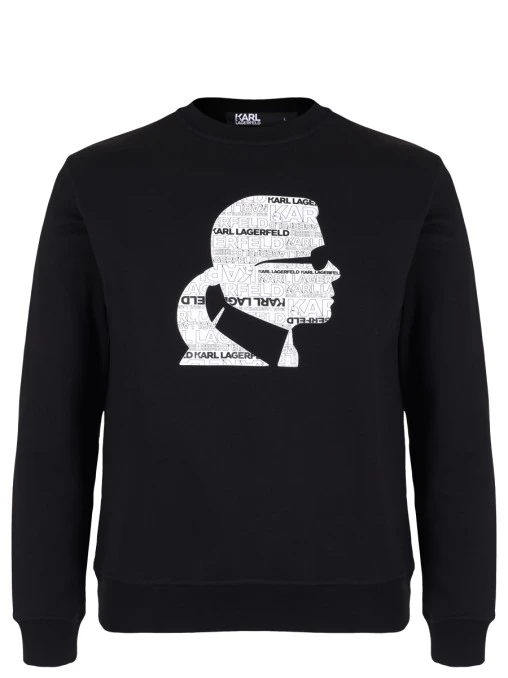 Толстовка хлопковая KARL LAGERFELD