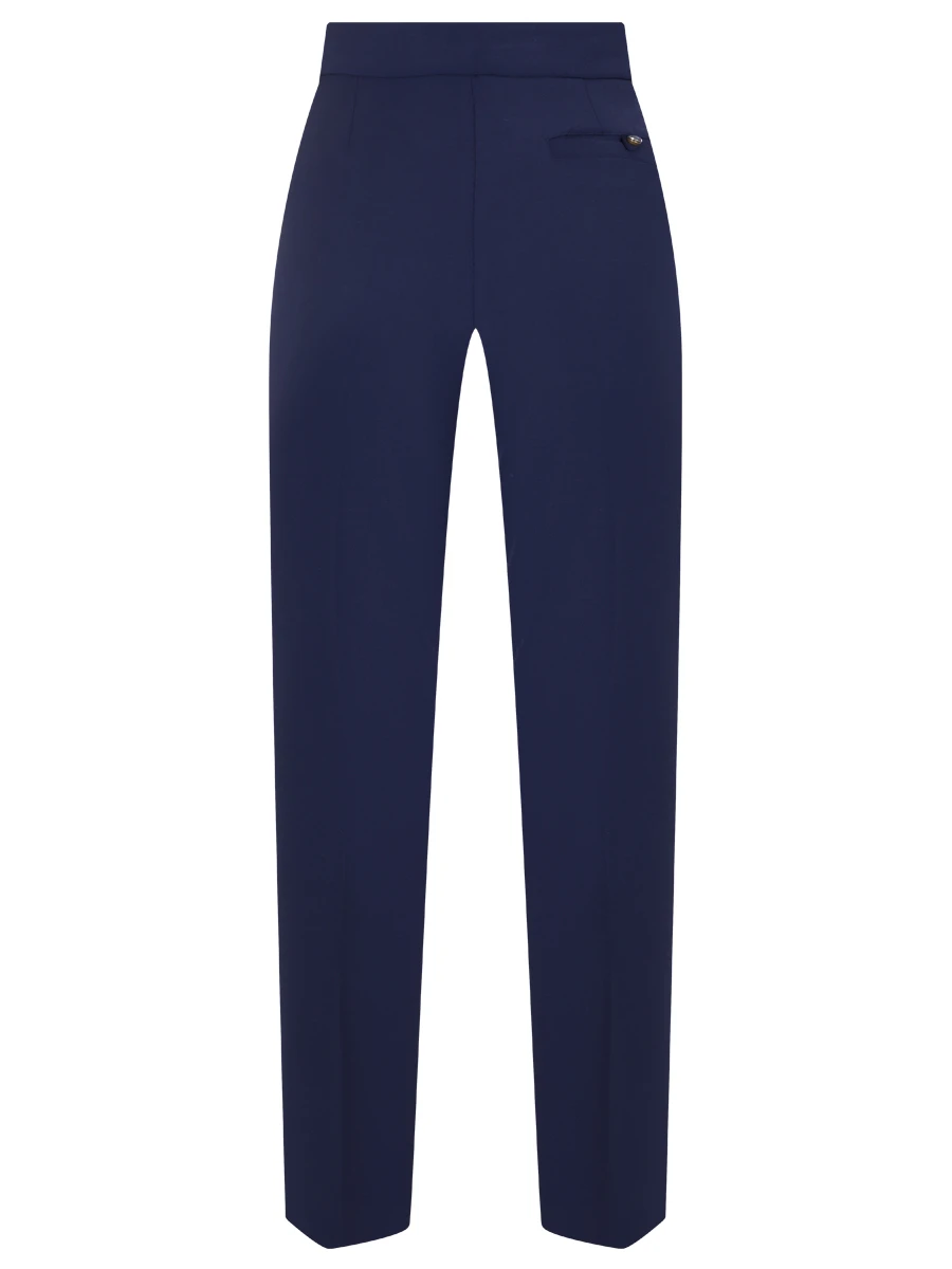 Брюки однотонные